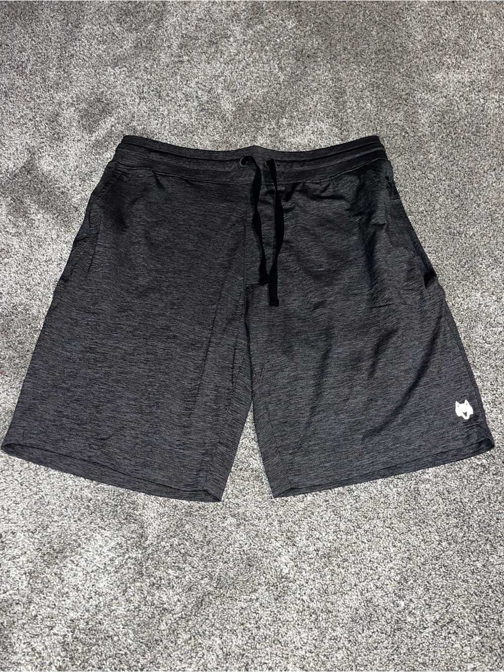 GREYSON Golf Running Wolf Shorts Mens Small Heather Grey Euc